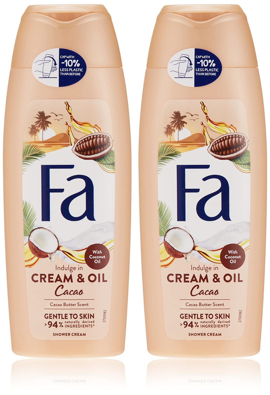 FA SHOWER GEL TWIN PACK 20%